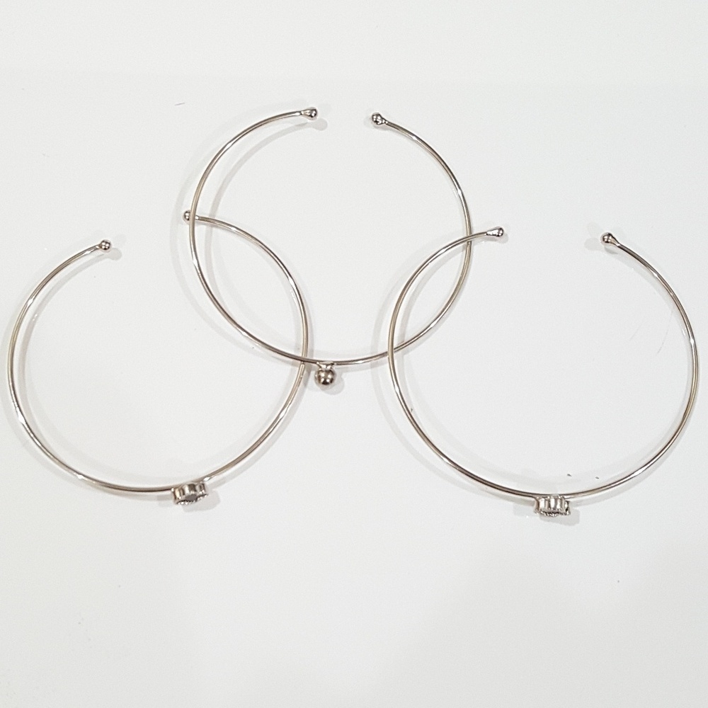 Silver & Black Bracelet Set - Picture 6 of 8